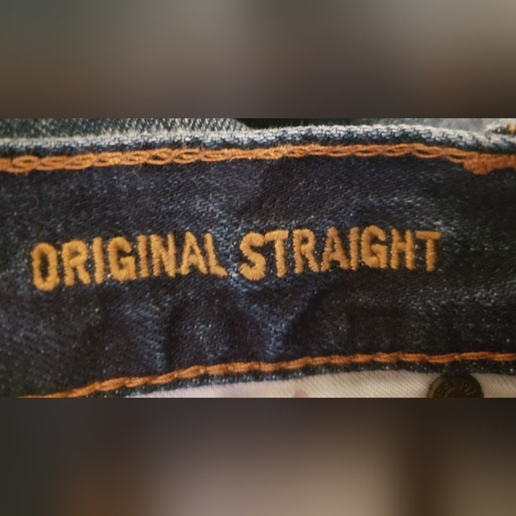 American Eagle Outfitters Original Straight Distressed REAL SIZE 30X28.5… - Picture 9 of 15